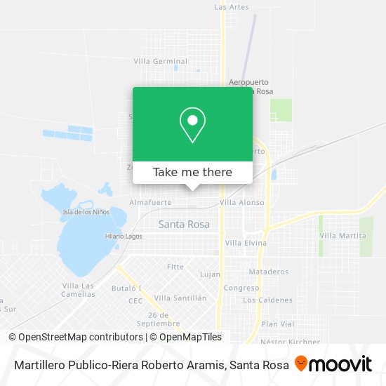 Mapa de Martillero Publico-Riera Roberto Aramis