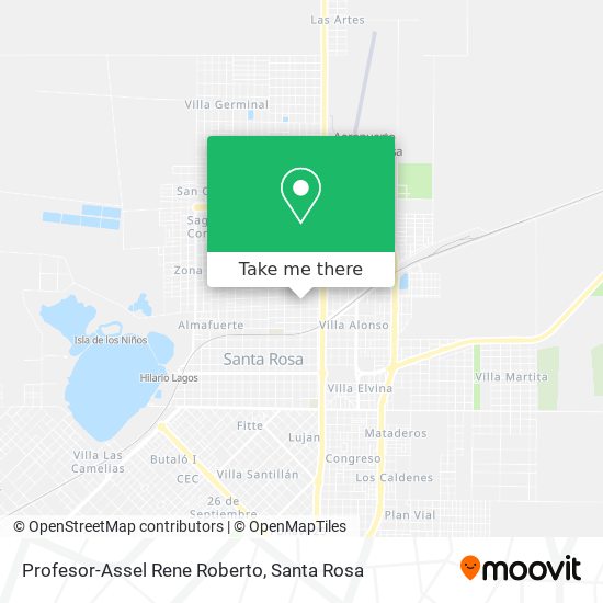 Mapa de Profesor-Assel Rene Roberto