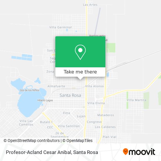 Mapa de Profesor-Acland Cesar Anibal