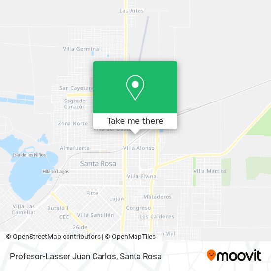 Profesor-Lasser Juan Carlos map