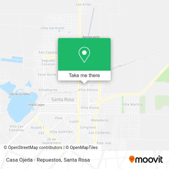 Casa Ojeda - Repuestos map