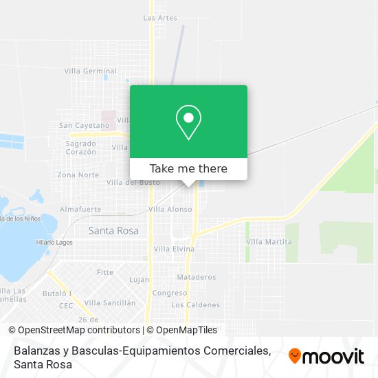 Balanzas y Basculas-Equipamientos Comerciales map