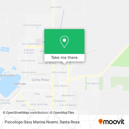Psicologo-Savy Marina Noemi map