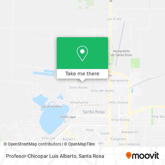 Profesor-Chicopar Luis Alberto map