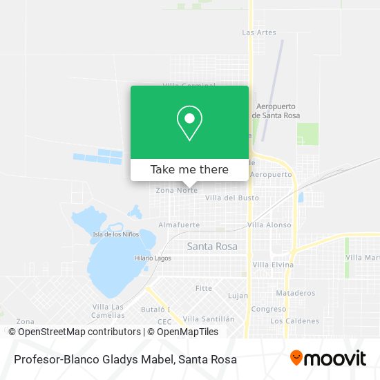 Profesor-Blanco Gladys Mabel map