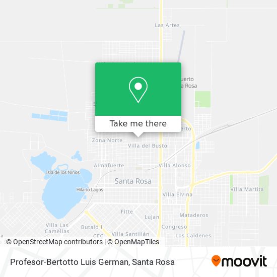 Mapa de Profesor-Bertotto Luis German
