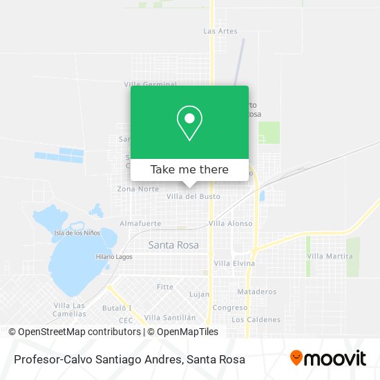 Profesor-Calvo Santiago Andres map