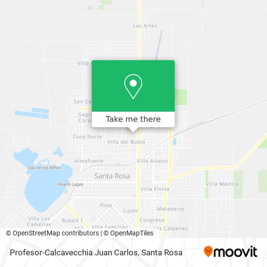 Profesor-Calcavecchia Juan Carlos map