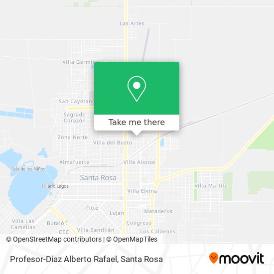 Mapa de Profesor-Diaz Alberto Rafael