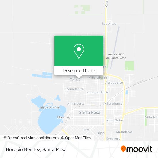 Mapa de Horacio Benitez