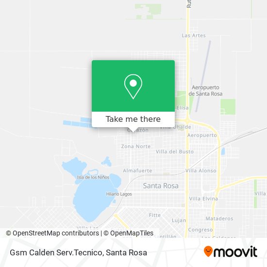 Gsm Calden Serv.Tecnico map