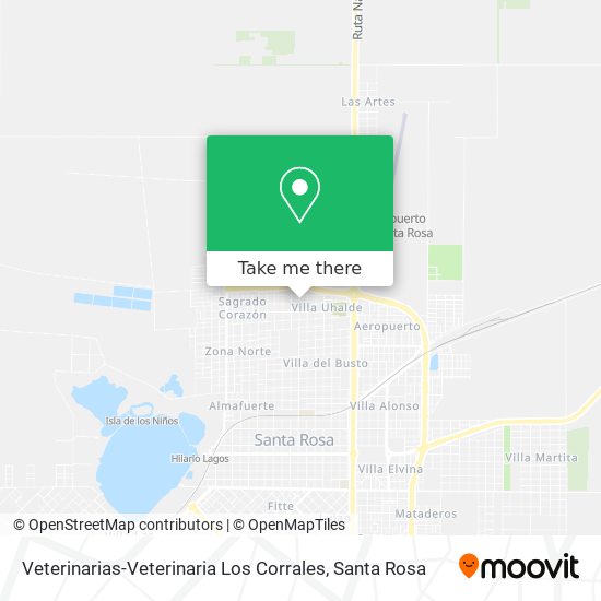 Veterinarias-Veterinaria Los Corrales map