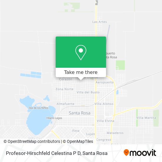 Profesor-Hirschfeld Celestina P D map