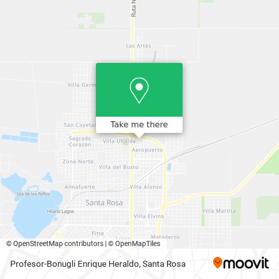 Profesor-Bonugli Enrique Heraldo map