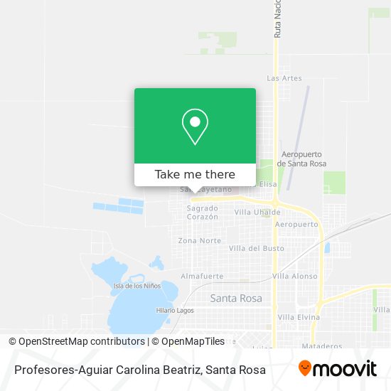 Profesores-Aguiar Carolina Beatriz map