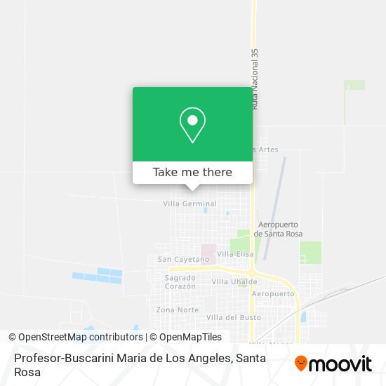 Mapa de Profesor-Buscarini Maria de Los Angeles
