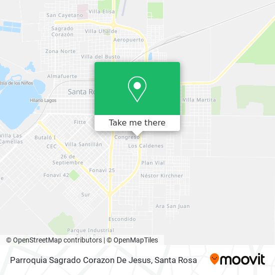 Parroquia Sagrado Corazon De Jesus map