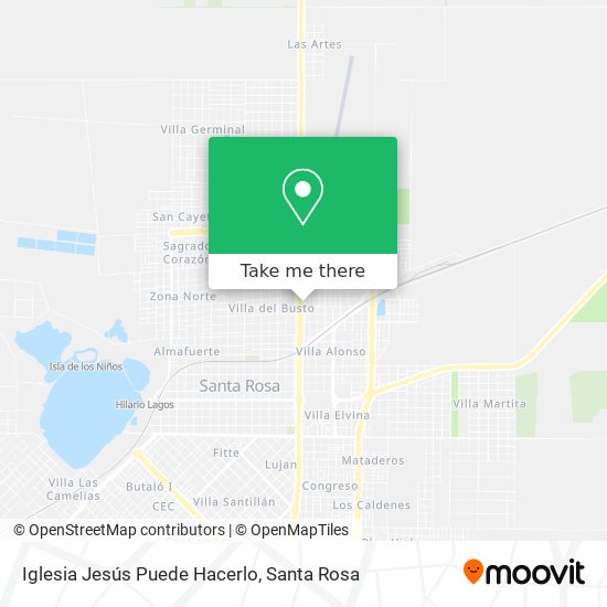 Iglesia Jesús Puede Hacerlo map