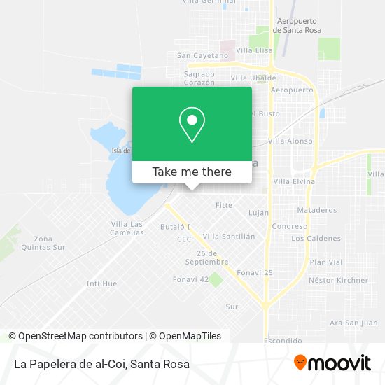 Mapa de La Papelera de al-Coi
