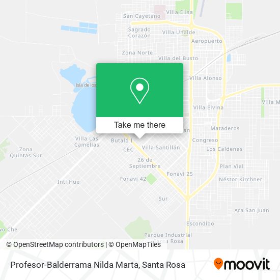 Mapa de Profesor-Balderrama Nilda Marta