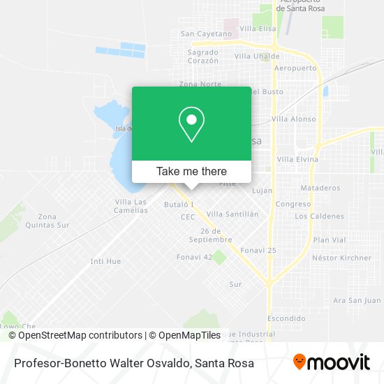 Profesor-Bonetto Walter Osvaldo map