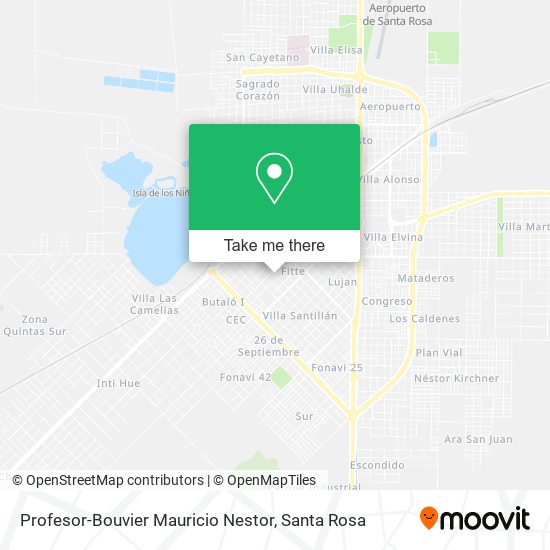 Mapa de Profesor-Bouvier Mauricio Nestor