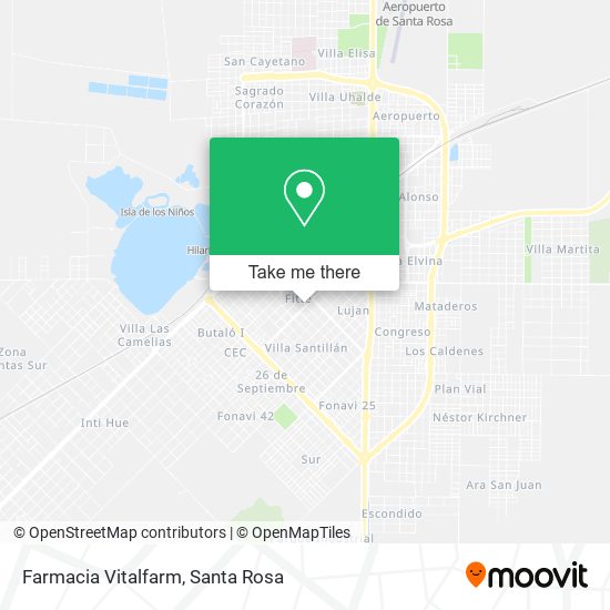 Farmacia Vitalfarm map