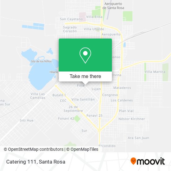 Catering 111 map