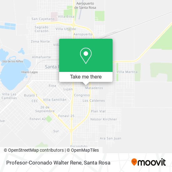 Mapa de Profesor-Coronado Walter Rene