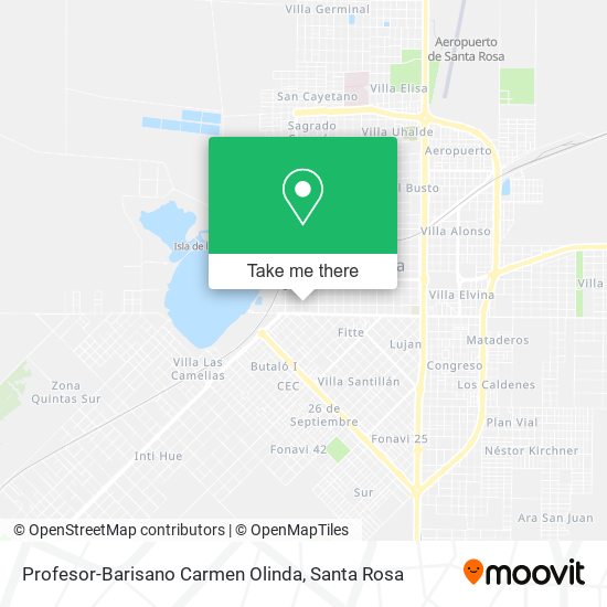 Profesor-Barisano Carmen Olinda map