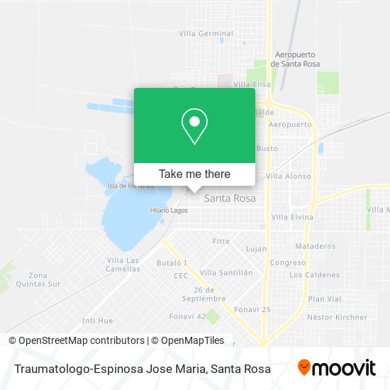 Traumatologo-Espinosa Jose Maria map