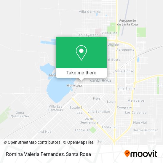 Romina Valeria Fernandez map