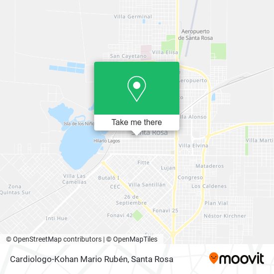 Cardiologo-Kohan Mario Rubén map