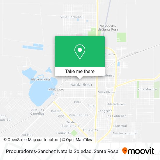 Procuradores-Sanchez Natalia Soledad map