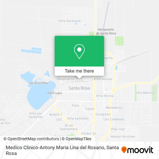 Medico Clinico-Antony María Lina del Rosario map