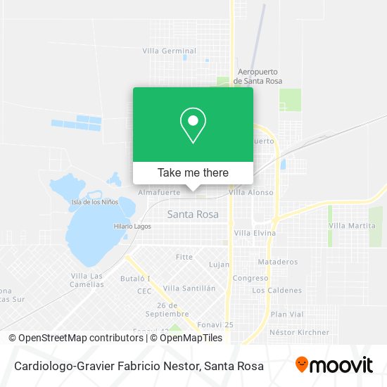 Cardiologo-Gravier Fabricio Nestor map
