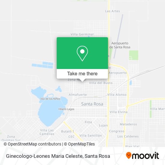 Ginecologo-Leones Maria Celeste map