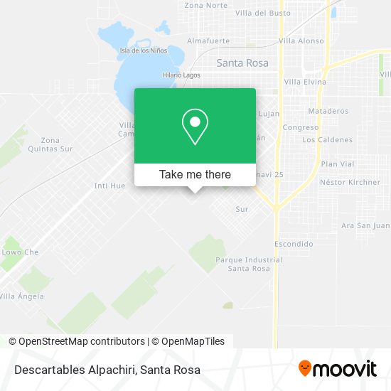 Descartables Alpachiri map