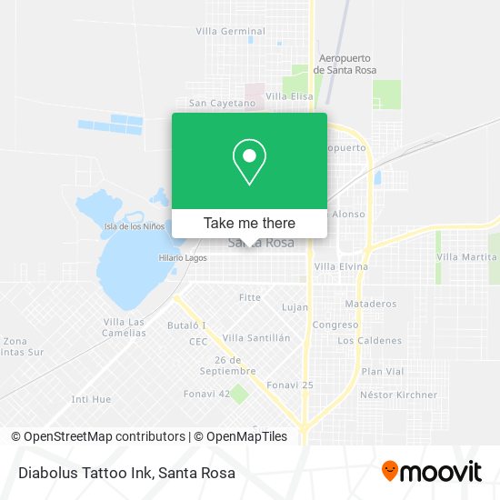 Diabolus Tattoo Ink map