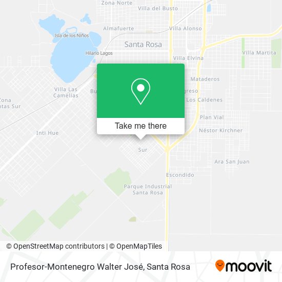 Profesor-Montenegro Walter José map