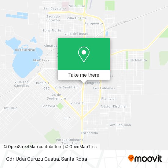 Cdr Udai Curuzu Cuatia map