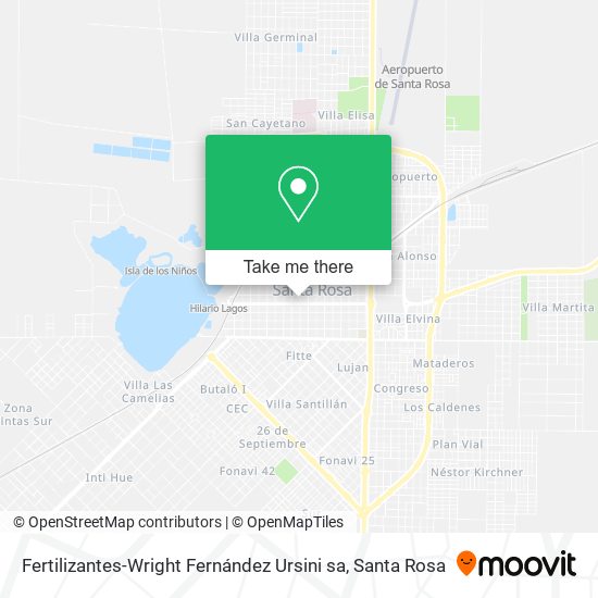 Fertilizantes-Wright Fernández Ursini sa map