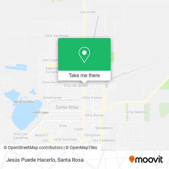 Jesús Puede Hacerlo map