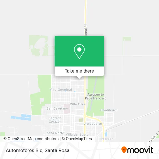 Automotores Biq map