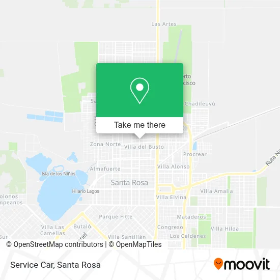 Service Car map