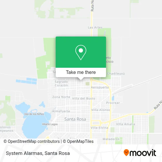 System Alarmas map