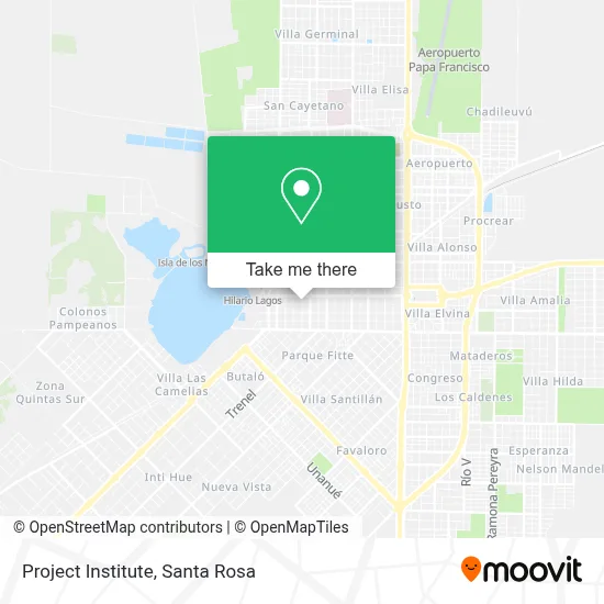 Project Institute map