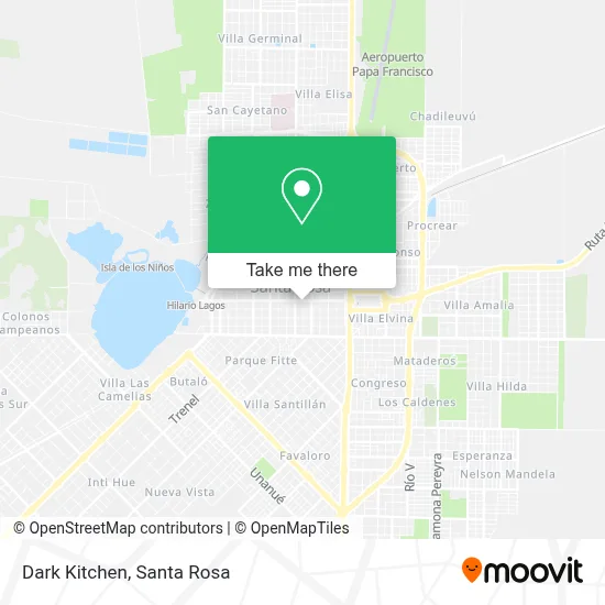 Dark Kitchen map