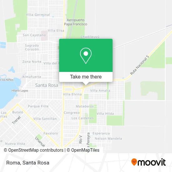 Roma map