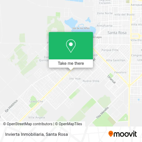 Invierta Inmobiliaria map
